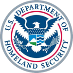 A picture of the department of homeland security seal.