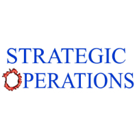 A blue and red logo for strategic operations